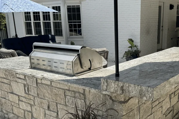 Outdoor Countertop Work - Rockstar Granite